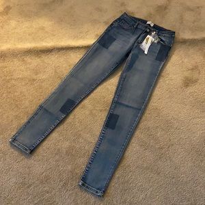Tamnoons super skinny medium waist jeans